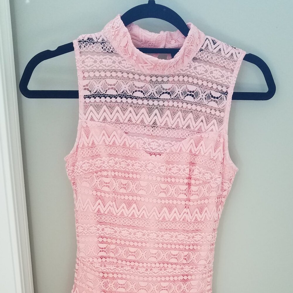 Cocktail Dress, Size 4, Coral, Atelier Mexico